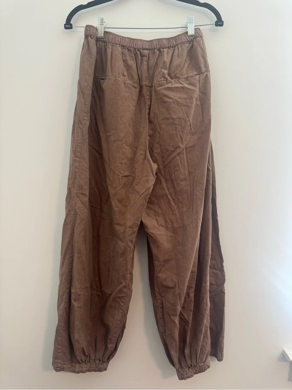 Free People Brown To the Sky Parachute Pants